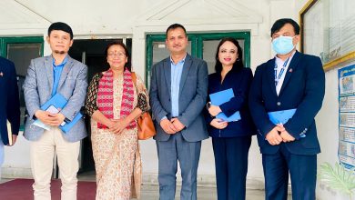 Photo of नेपाल टेलिभिजन निरीक्षण गर्दै सूचना तथा सञ्चार प्रविधि मन्त्री नैनकला थापा