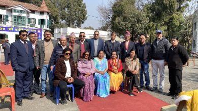 Photo of नेपाल टेलिभिजनमा तीन तथा दुई दशक सेवा गर्नुभएका कर्मचारीहरु पदकसहित सम्मान